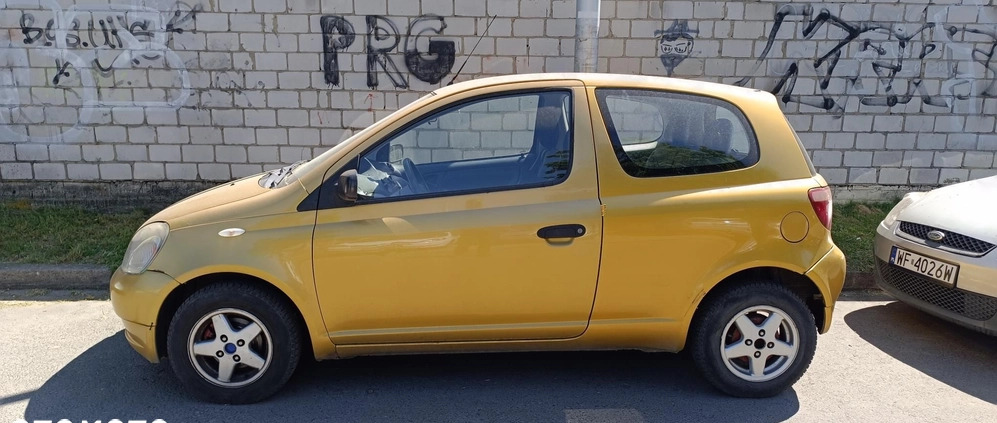 Toyota Yaris cena 2500 przebieg: 260000, rok produkcji 2000 z Warszawa małe 56